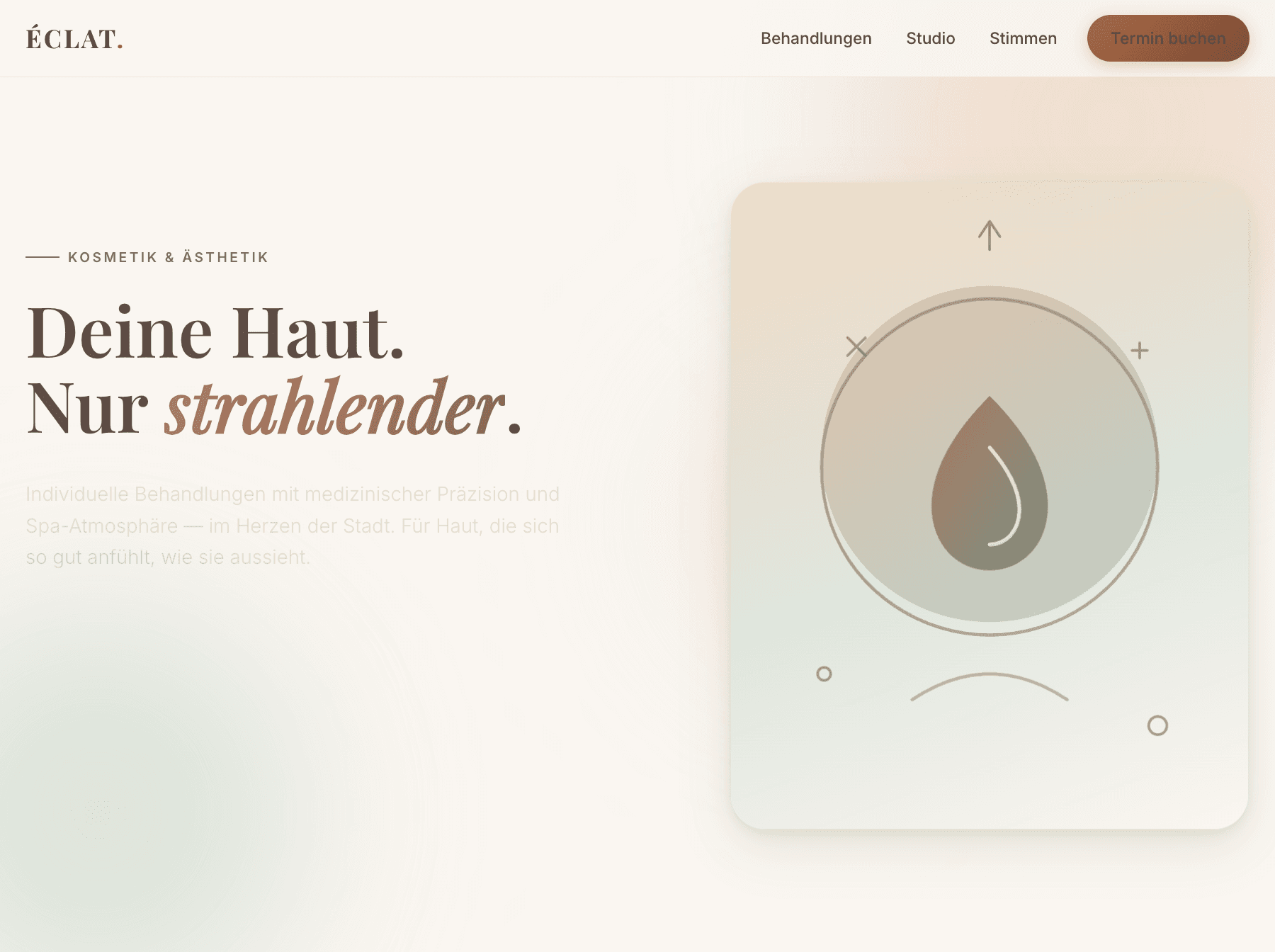 ÉCLAT Beauty Studio – Online-Terminbuchung fürs Kosmetikstudio